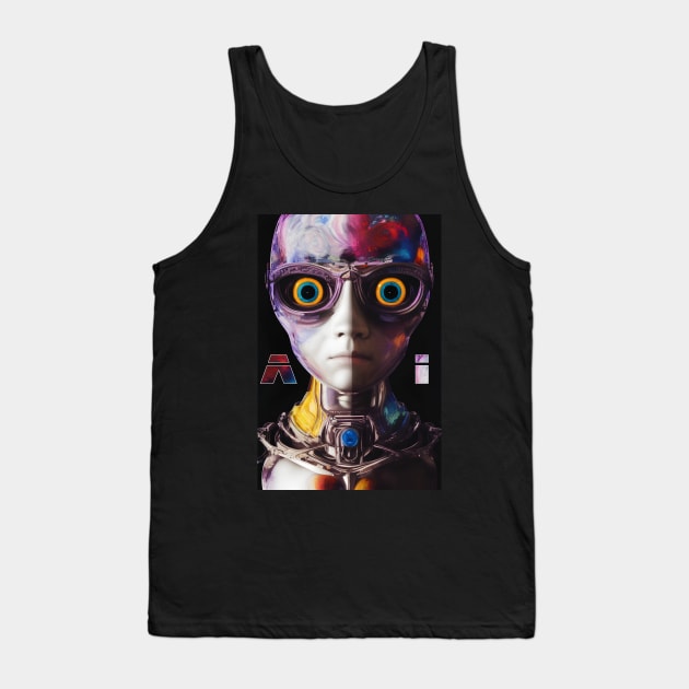 A new era of intelligence Tank Top by Aleksandar NIkolic